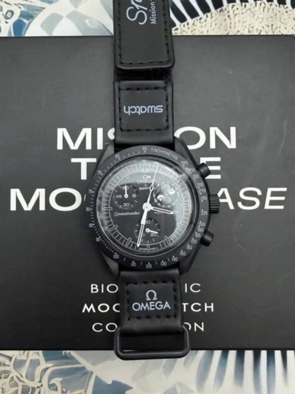 Swatch X Omega Mission To The Moonphase - New Moon Watch